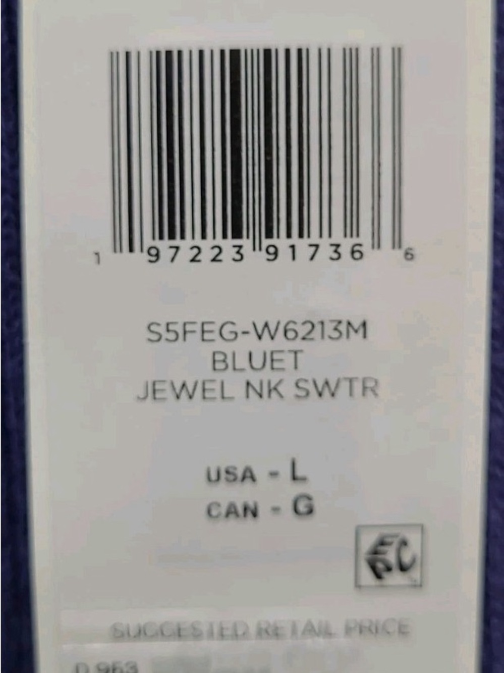 Eileen Fisher Organic Linen Cotton Jewel Neck Sweater - Picture 6 of 6
